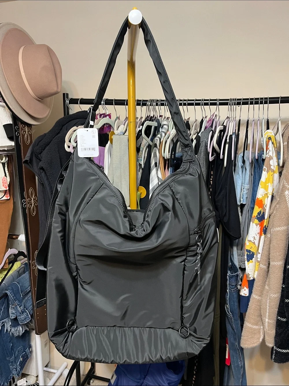 NWT Free People Movement No Time Zones Carryall Tote